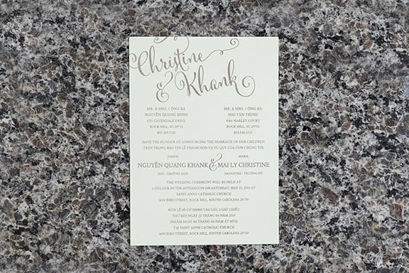 Mini Pocket Invitation