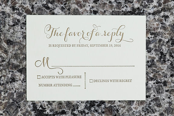 Chalet RSVP
