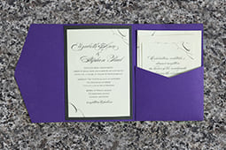 Purple Packet Invitations