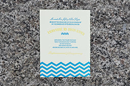 Waves Invitation