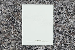 White on White Save the Date